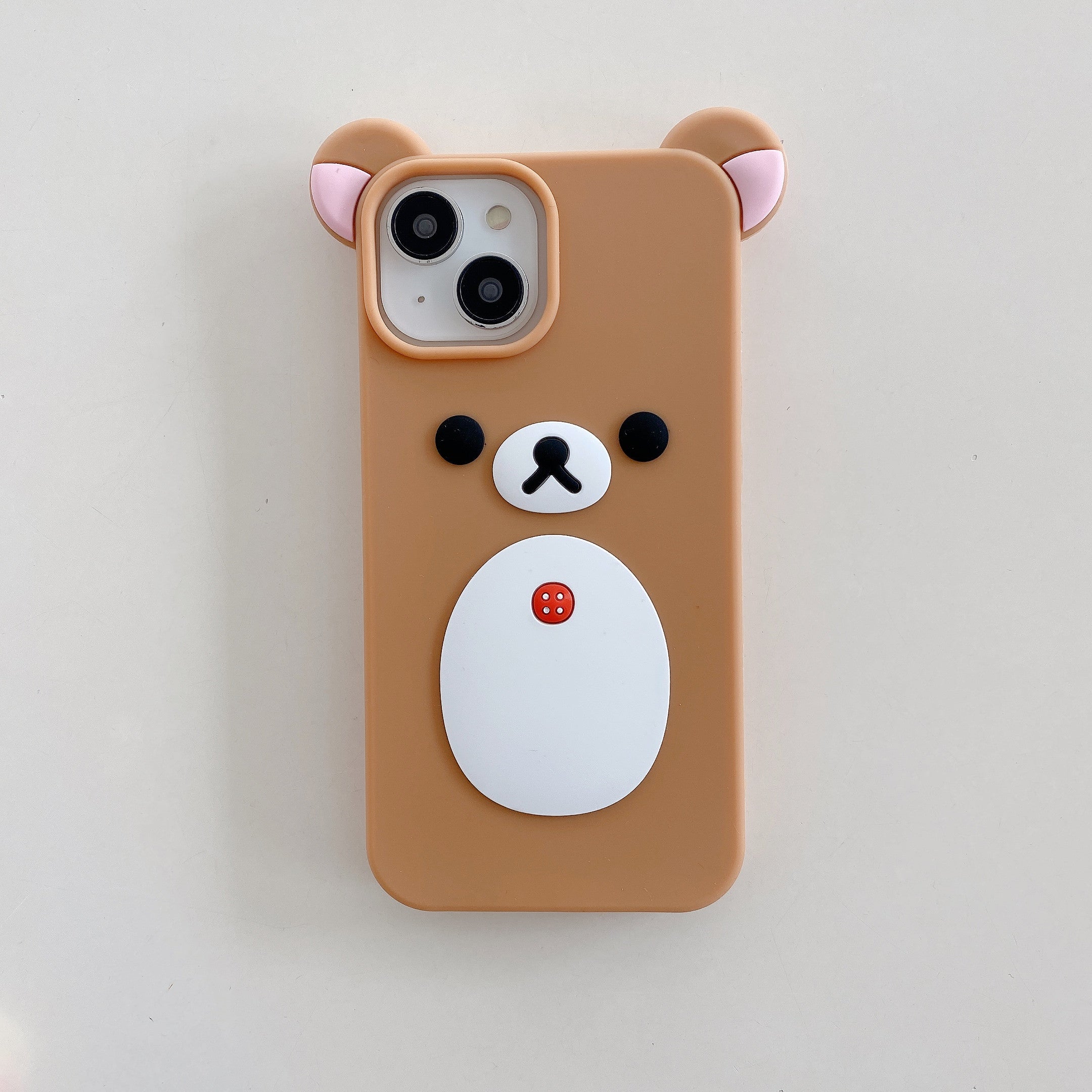 Silicone Phone Case for iPhone 11-16 Pro Max Cute and Durable