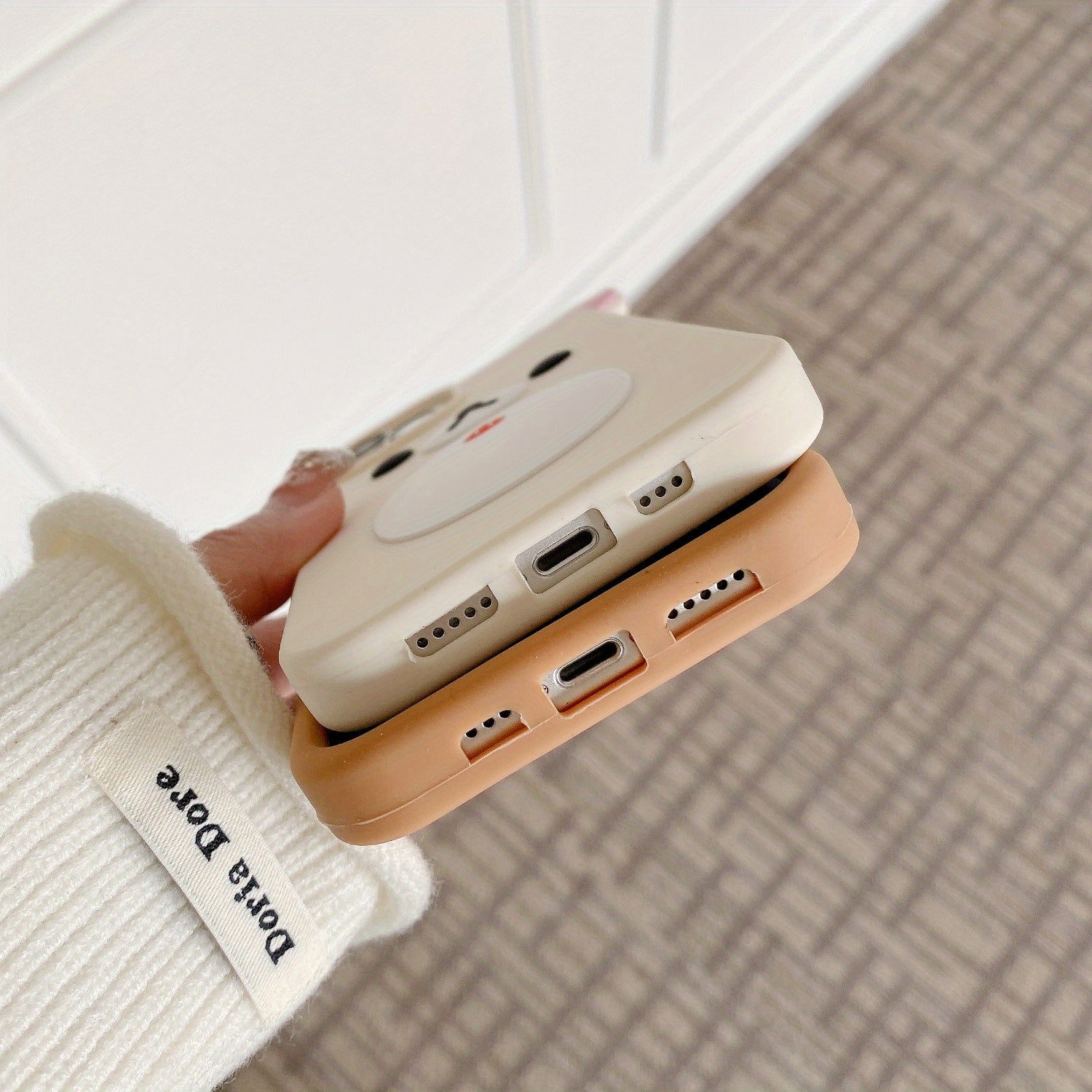 Silicone Phone Case for iPhone 11-16 Pro Max Cute and Durable