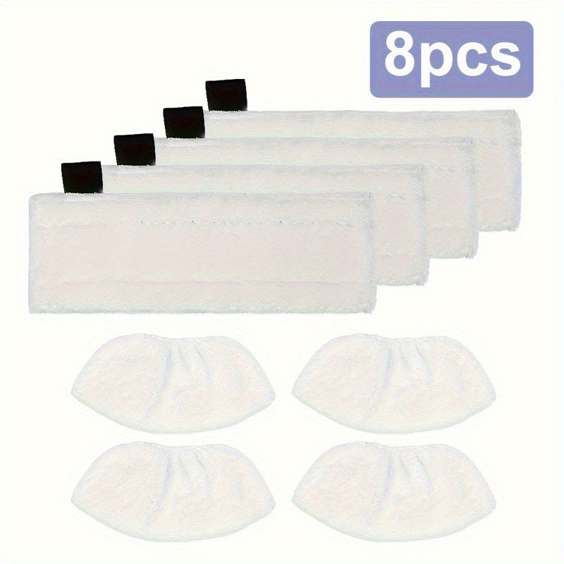 Steam Mop Replacement Pads and Cover Set for Tile and Floor Cleaning