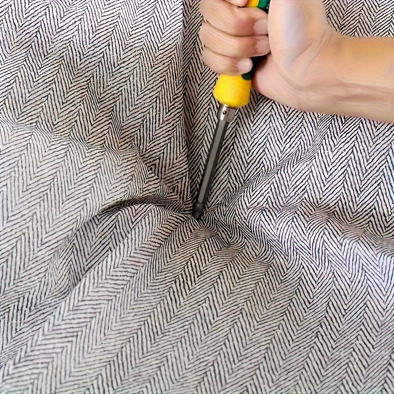 Большие складные сумки для хранения в комплекте из 2 штук - организуйте одеяла, покрывала и вещи для общежития с влагостойким полиэстером и полосатым узором