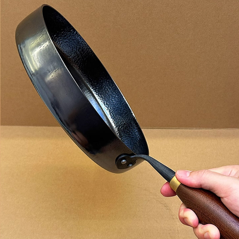 Cast Iron Skillet Set 1-Piece Non-Stick Frying Pan for Stovetop and Camping