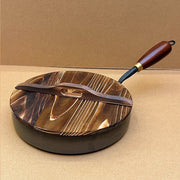 Cast Iron Skillet Set 1-Piece Non-Stick Frying Pan for Stovetop and Camping