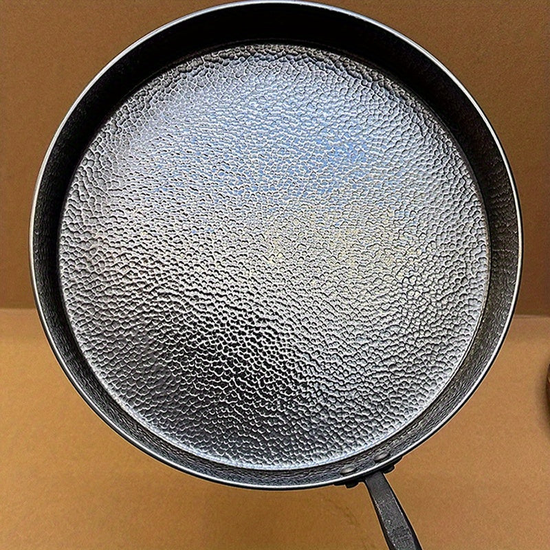 Cast Iron Skillet Set 1-Piece Non-Stick Frying Pan for Stovetop and Camping