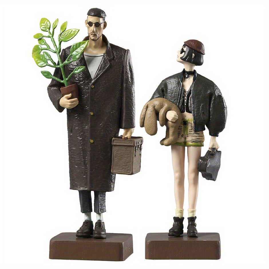 PVC Movie Character Action Figures 14-16cm Set of 2 Collectible Home Decor