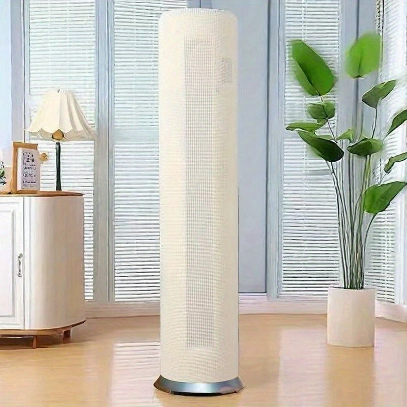 Erkin turuvchi AC birliklari uchun polyester himoya mato - 179.83 sm dan 184.91 sm gacha bo'lgan birliklar uchun moslashuvchan chang qopqog'i, elektr energiyasi talab qilinmaydi - Chang va dog'lardan himoya qiladi