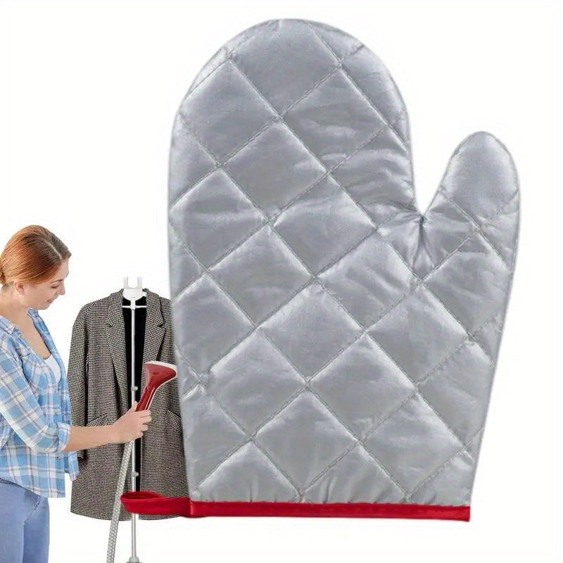 Suv o'tkazmaydigan, bug' tozalagichlar uchun barmoq halqasi bilan anti-bug qo'lqopi, kiyimlarni dazmollash uchun issiqqa chidamli qo'lqop, bug' tozalagichlar uchun ushlagich pad.