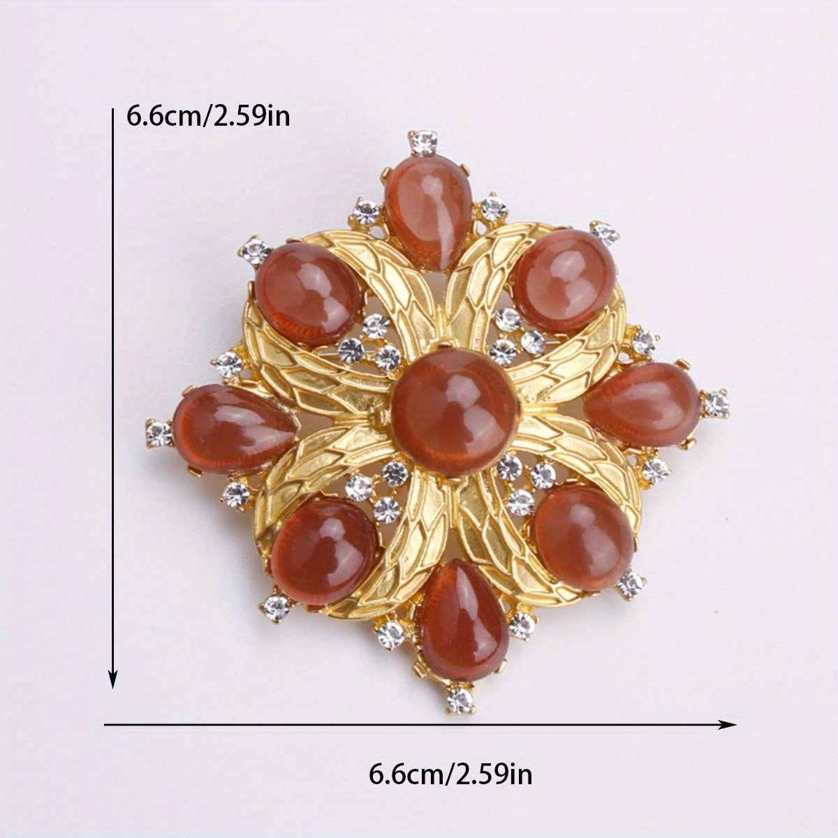 Vintage emal guldaning quyosh gullari bilan suyuq rezin suvli olmosli bezaklar, ayollar uchun noyob noaniq shakldagi zargarlik buyumlari