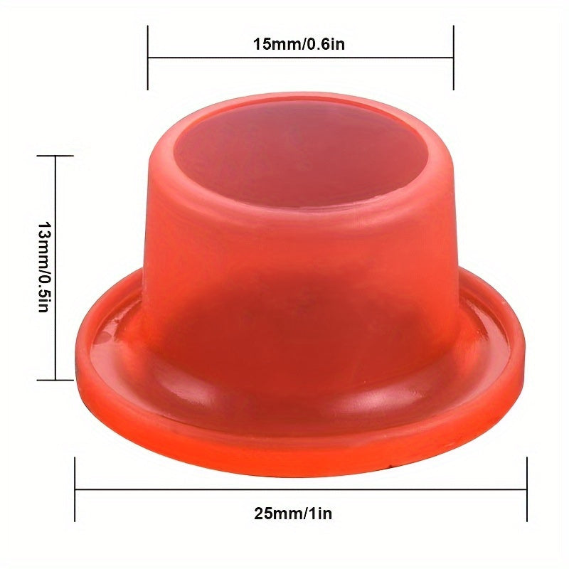 50 Pcs Silicone Sealing Gaskets Leakproof Durable for Plumbing Repairs