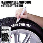 Precision Tire Marking Pen Fine Tip for Auto Personalization Graffiti Art