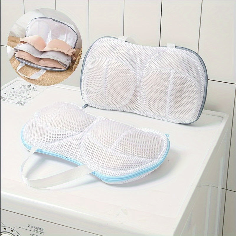 Mesh Laundry Bag for Bras and Lingerie Zipper Organizer Travel and Housekeeping