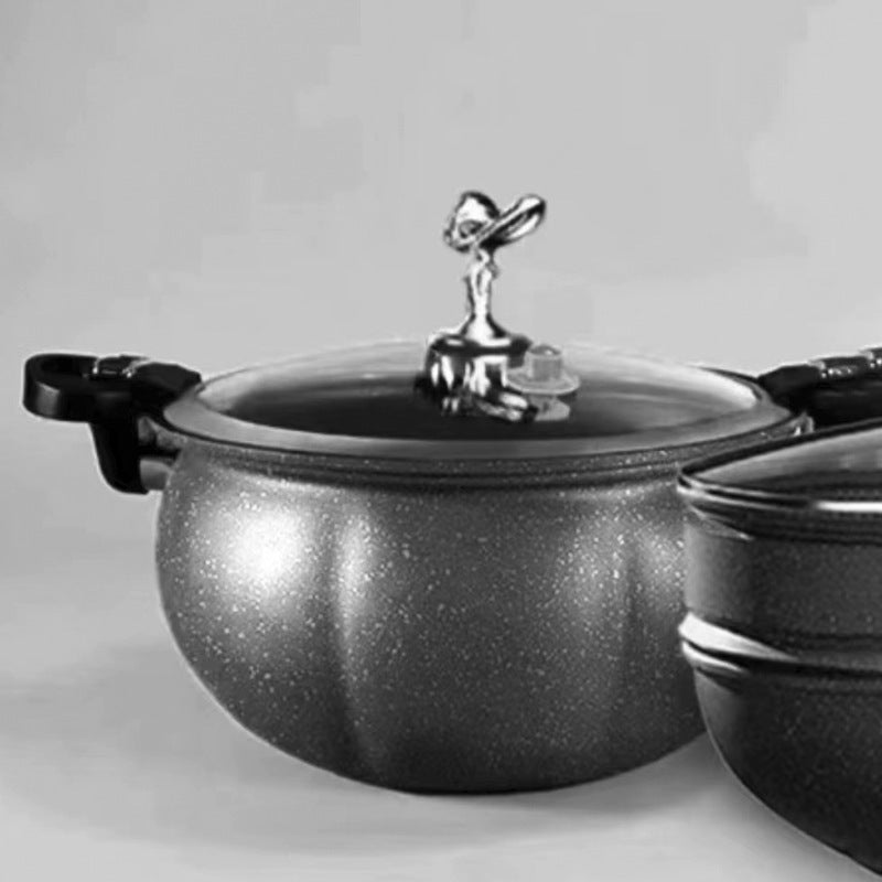 Yopishqoq bo'lmagan qovoq qozon, 8 litr, 1 dona