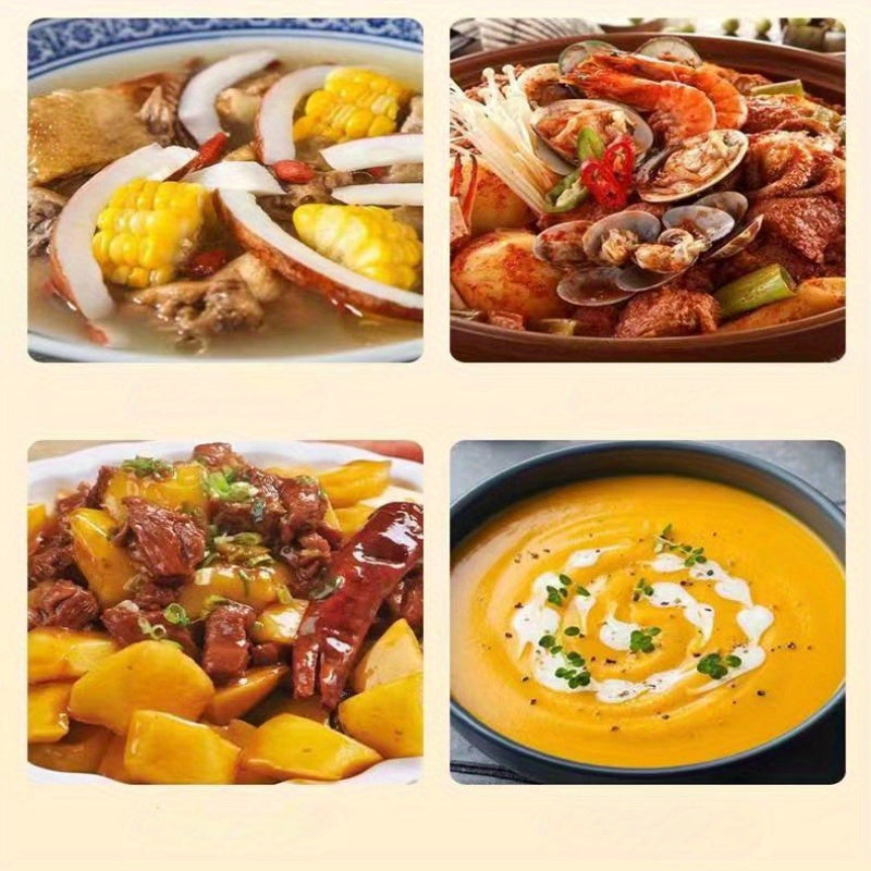 Yopishqoq bo'lmagan qovoq qozon, 8 litr, 1 dona