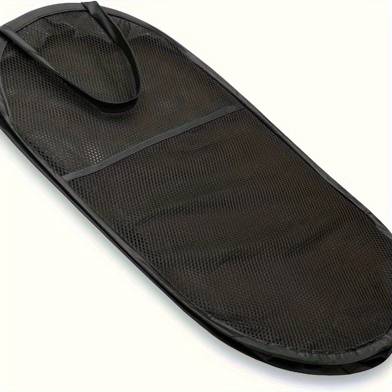 Foldable Mesh Laundry Baskets Set with Handles Collapsible Portable for Home Dorm Travel