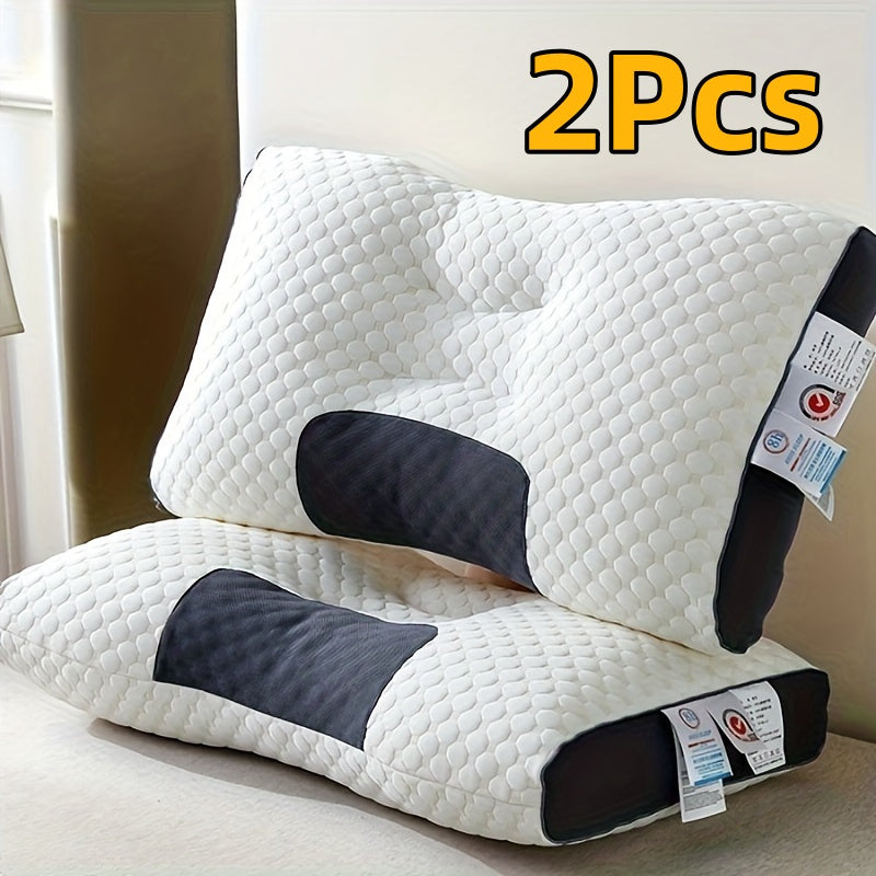 Knitted Massage Pillow with Removable Cover Adjustable Soft High-Quality Design