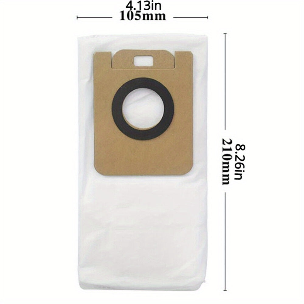 6-Pack Replacement Dust Bags for 3-in-1 Vacuum Cleaner, Plastic Collector Bags