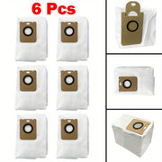6-Pack Replacement Dust Bags for 3-in-1 Vacuum Cleaner, Plastic Collector Bags