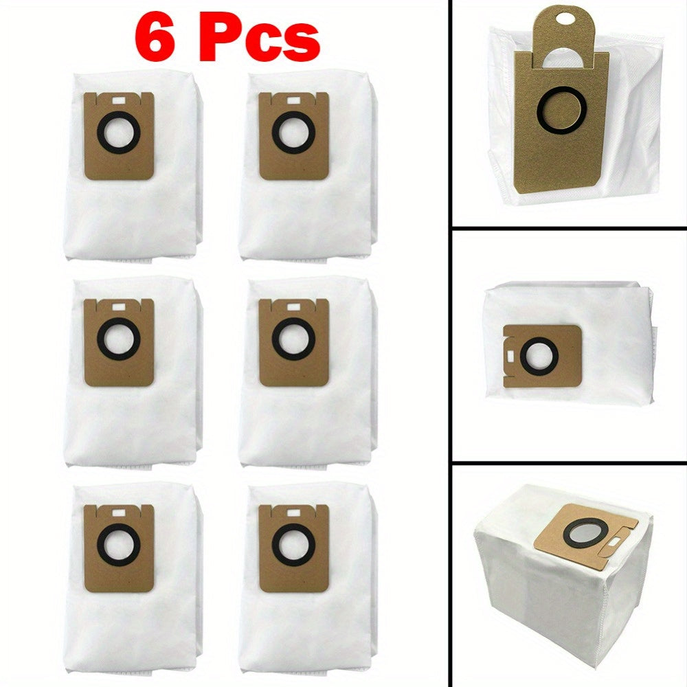 6-Pack Replacement Dust Bags for 3-in-1 Vacuum Cleaner, Plastic Collector Bags