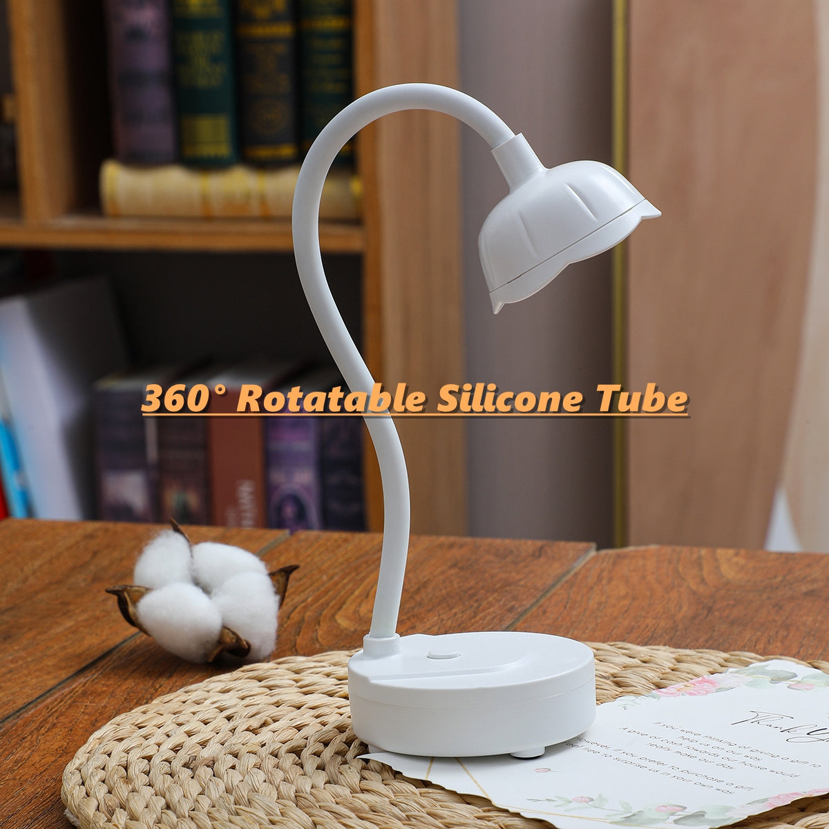 18W USB Rechargeable Mini Nail Lamp with 360° Rotatable UV LED Light for Gel Nails Home Salon Use