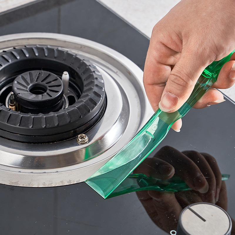 Plastik yoriq tozalash asbobi - Ko'p qirrali gaz pechkasini tozalash, oshxona tozalash, yog'li dog'larni olib tashlash va yashash xonasi, hammom va oshxonadagi yoriqlarni tozalash uchun ideal