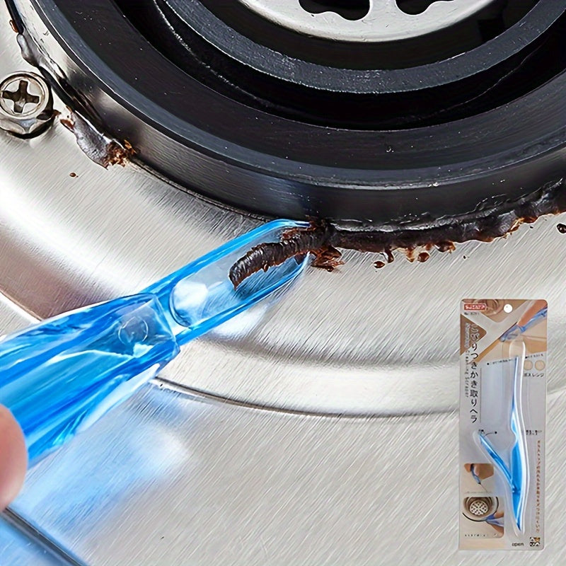 Plastik yoriq tozalash asbobi - Ko'p qirrali gaz pechkasini tozalash, oshxona tozalash, yog'li dog'larni olib tashlash va yashash xonasi, hammom va oshxonadagi yoriqlarni tozalash uchun ideal