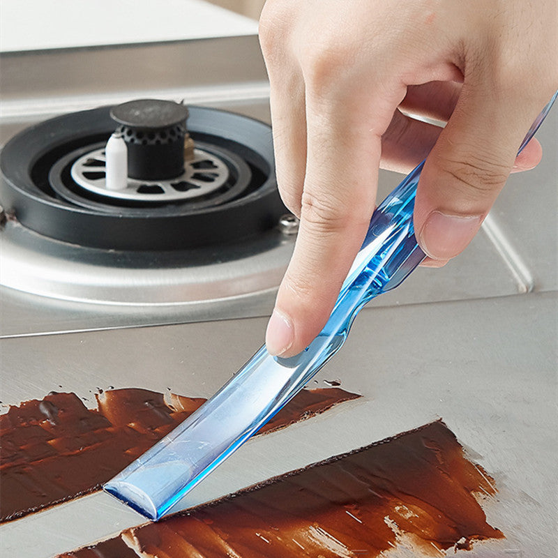 Plastik yoriq tozalash asbobi - Ko'p qirrali gaz pechkasini tozalash, oshxona tozalash, yog'li dog'larni olib tashlash va yashash xonasi, hammom va oshxonadagi yoriqlarni tozalash uchun ideal