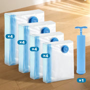 Vacuum Compression Storage Bag for Clothes and Bedding Space Saver Organizer