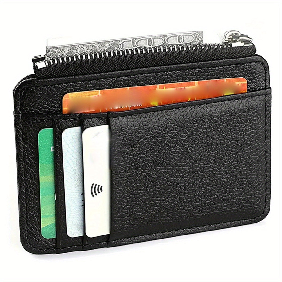 Men's Ultra-thin Coin Card Holder Wallet Credit ID Card Case Slim Portable