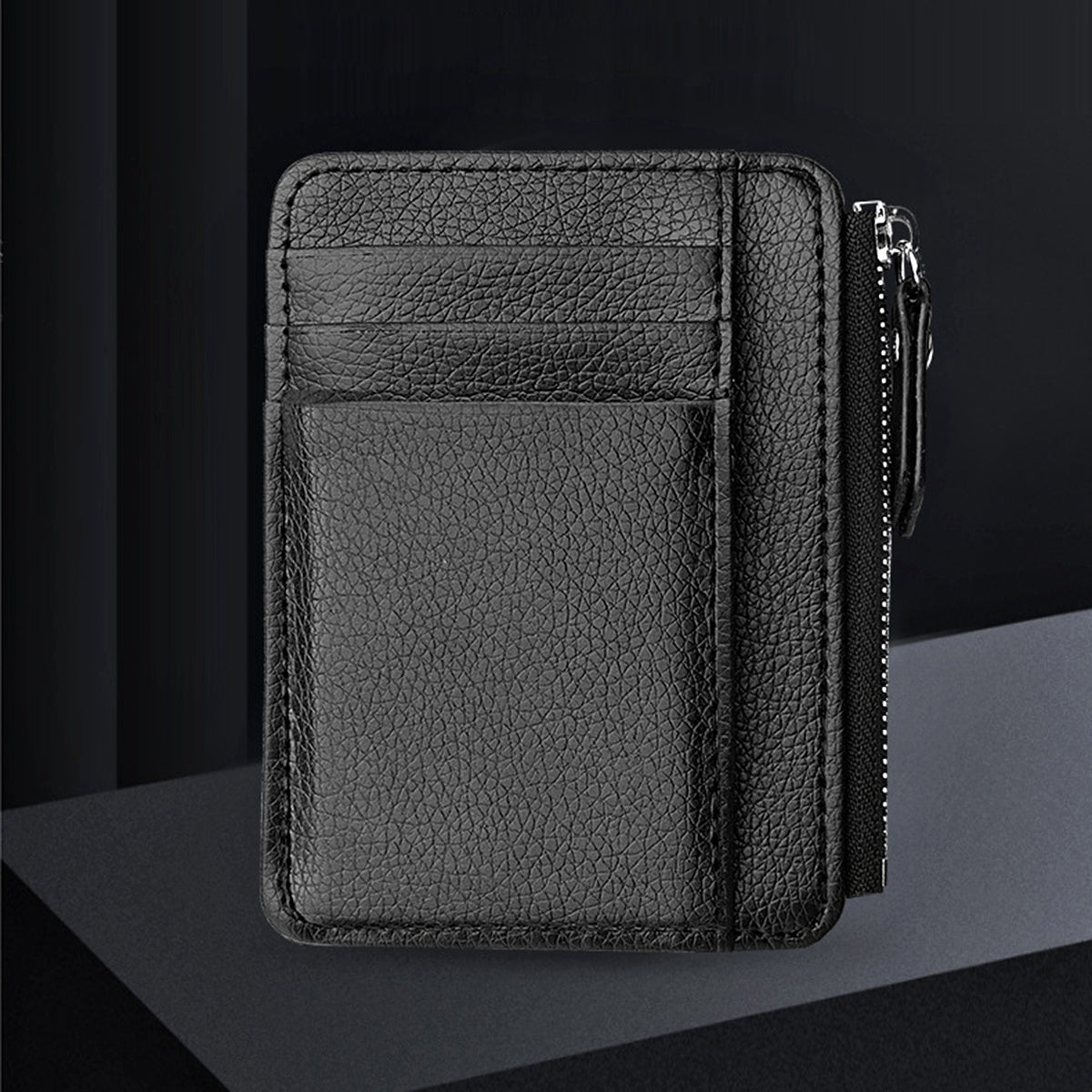 Men's Ultra-thin Coin Card Holder Wallet Credit ID Card Case Slim Portable