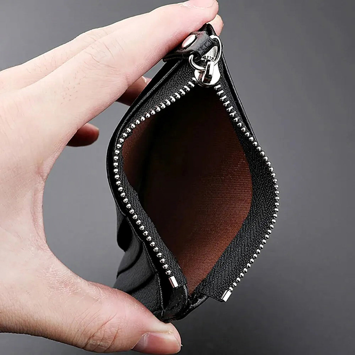 Men's Ultra-thin Coin Card Holder Wallet Credit ID Card Case Slim Portable