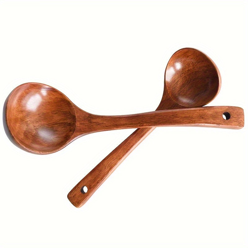 Wooden Cooking Spoon Kitchen Utensil Natural Wood for Serving and Mixing
