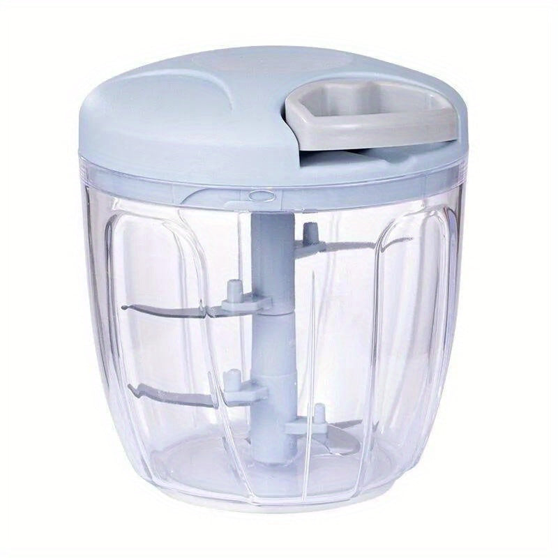 Manual Meat Mincer Garlic Chopper Vegetable Onion Crusher 500/900ml