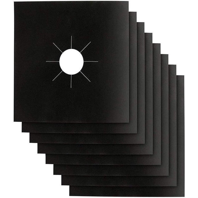 Pack of 6 Heat-Resistant Oil-Proof Gas Stove Protectors for Burners