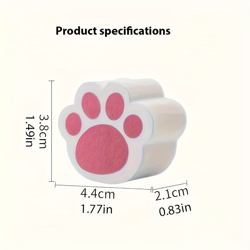 Cat Paw Mirror Cleaning Sponges, Portable, No Electricity, Bathroom and Kitchen