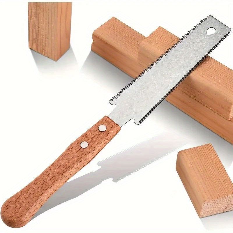 Woodworking Hand Saw Double-Sided Fine Tooth Small Tenon Saw
