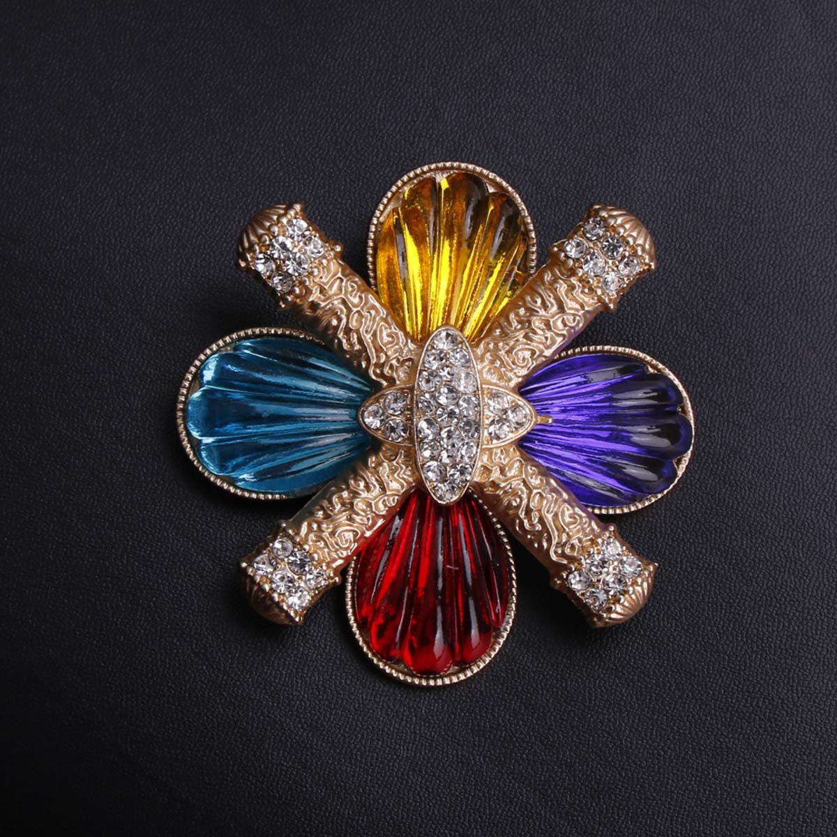 Women’s Punk Style Enamel Brooch Cartoon Irregular Shape Jewelry for Party Wear