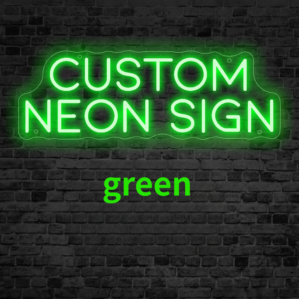 Moslashtiriladigan ikki qatorli LED Neon yozuvi, 10 ta rangli sozlanadigan yorqinlik bilan, yotoqxona, to'ylar va partiyalar uchun