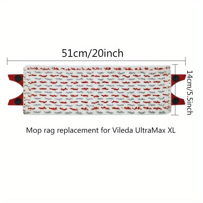 XL Microfiber Mop Head от Vileda Ultramax: прочная и многоразовая насадка для уборки пола с вакуумным креплением для дома и кухни. Изготовлена из высококачественного пластика и текстильного материала. Идеальный аксессуар для уборки пола.
