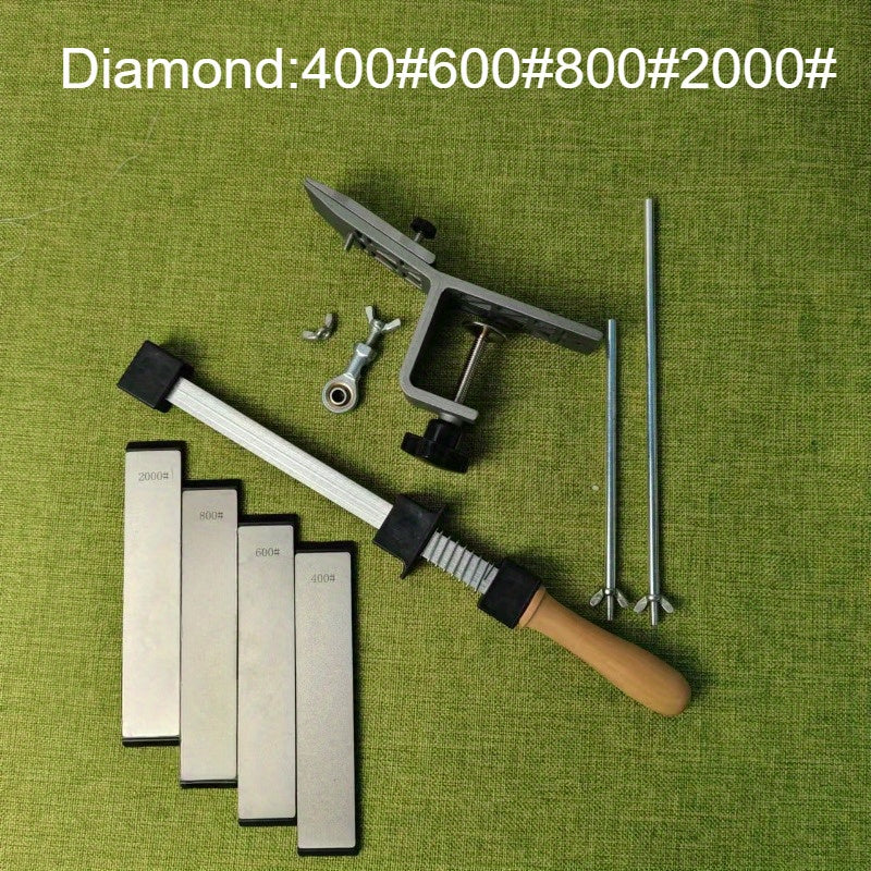 Dual-Stage Professional Knife Sharpener for Metal Kitchen and Restaurant Use