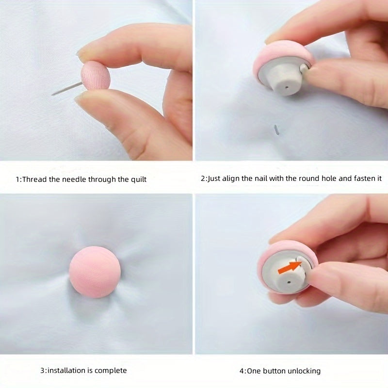 16 Pieces Mushroom Duvet Clips Grey Bedding Secure Hold Hand Wash Recommended