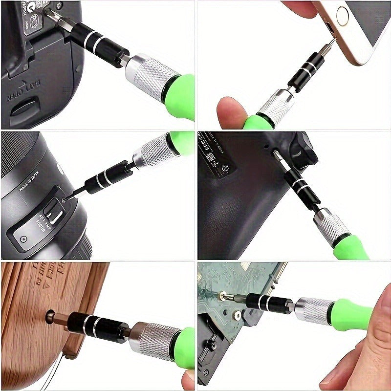 Mini Precision Screwdriver Set with Magnetic Bits for Phone Laptop Repair