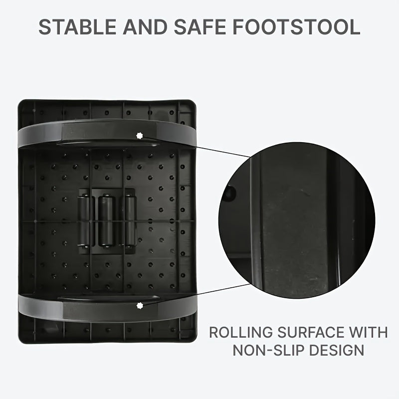 Табурет для ног для массажа ног и снятия усталости, белый, серый, черный, офисное использование