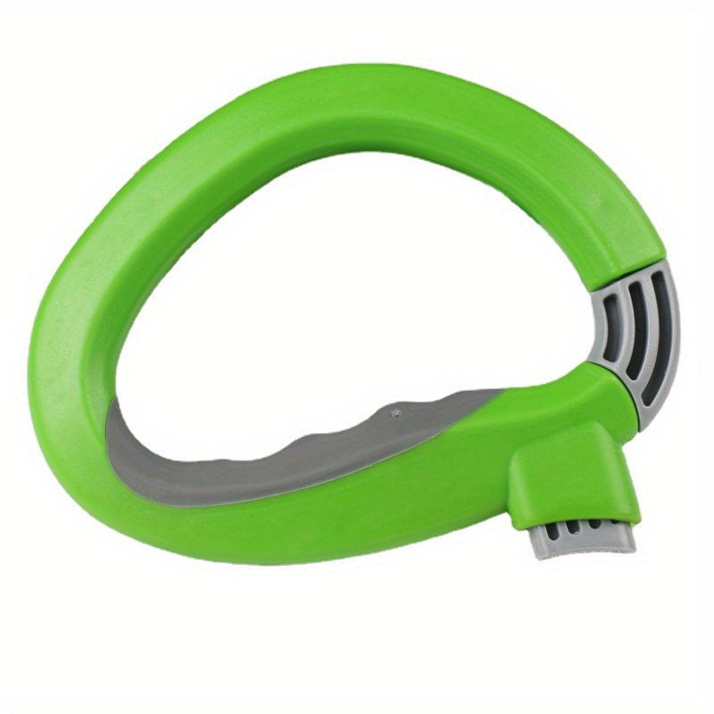 Grocery Bag Holder with Ergonomic Handle, Sturdy Plastic, Easy to Carry