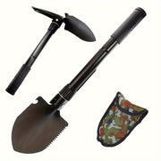 Durable Metal Folding Shovel for Camping Gardening and Outdoor Use