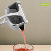 Zanglamas po'latdan yasalgan mustahkam qo'l pressi tsitrus siqgichi - apelsin, limon va greypfrut uchun kuchli siqgich - yangi sharbat uchun eng yaxshi ekstraktor, samarali press va sharbat tayyorlovchi