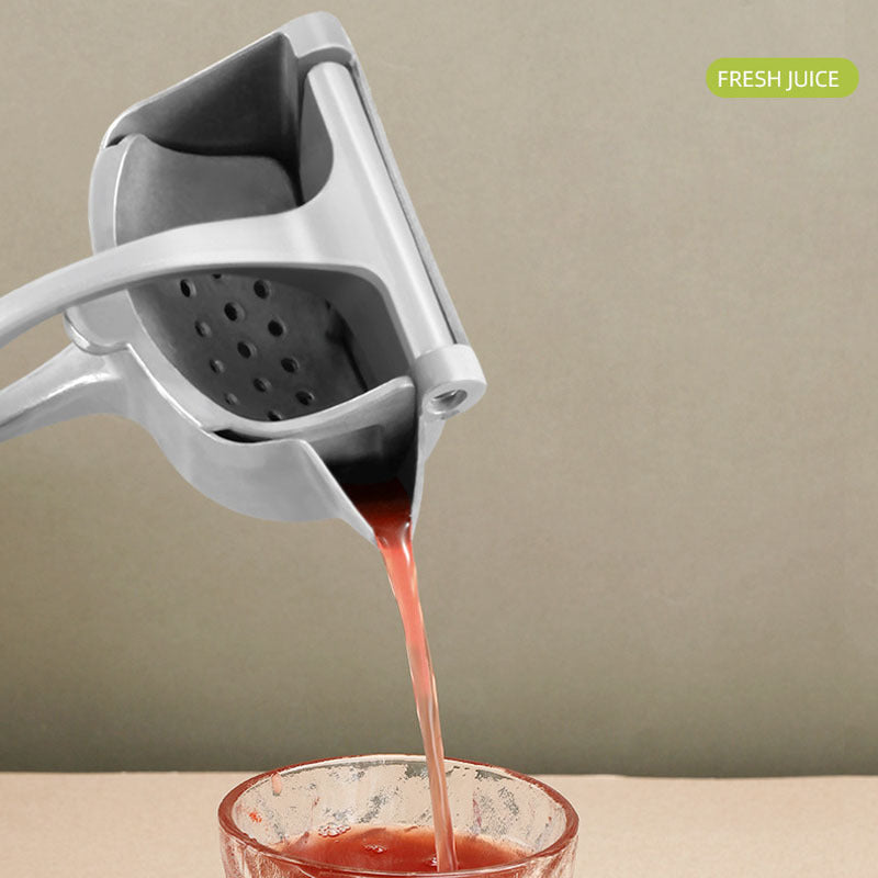 Zanglamas po'latdan yasalgan mustahkam qo'l pressi tsitrus siqgichi - apelsin, limon va greypfrut uchun kuchli siqgich - yangi sharbat uchun eng yaxshi ekstraktor, samarali press va sharbat tayyorlovchi