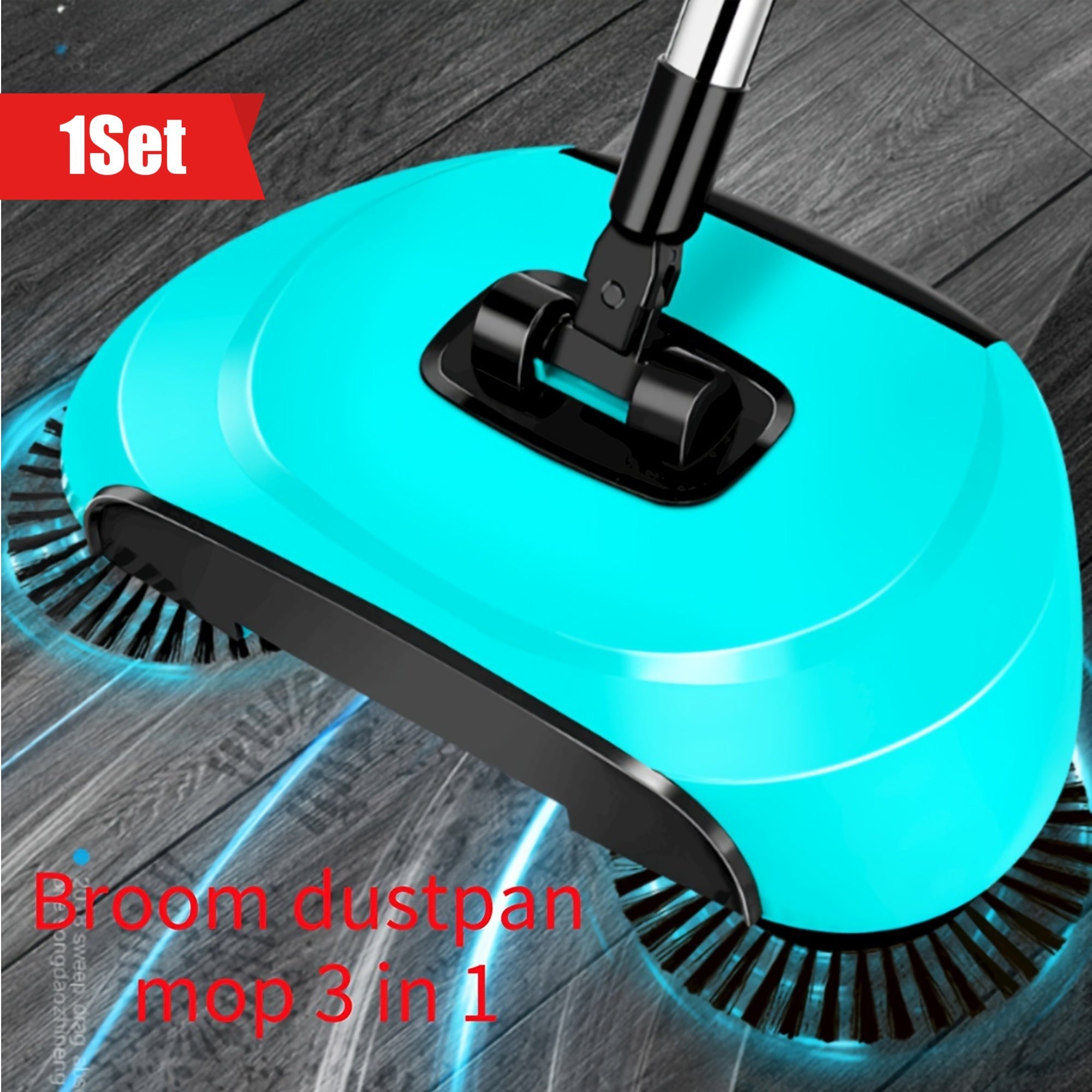 Barcha uchun birgalikda qoʻl bilan bosish bilan tozalash, chang, uy hayvonlari sochlari uchun qattiq yogʻoch, plitka pol uchun vakuum mop