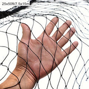 7.62x15.24m Nylon Poultry Mesh Garden Fence for Birds Deer Squirrels Protection
