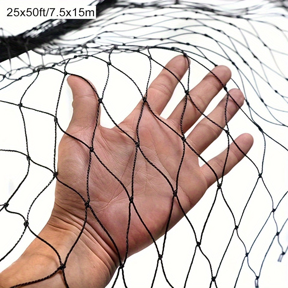 7.62x15.24m Nylon Poultry Mesh Garden Fence for Birds Deer Squirrels Protection