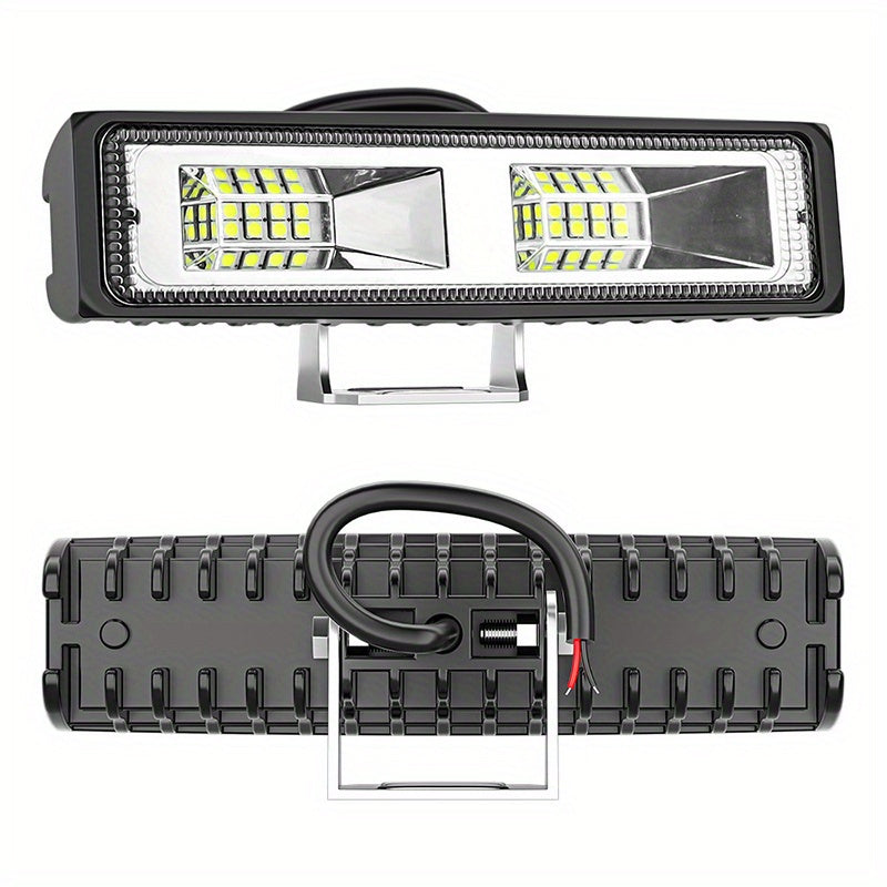 Barra de luz LED súper brillante de 16 pulgadas para coches, camiones y barcos 48W 12V