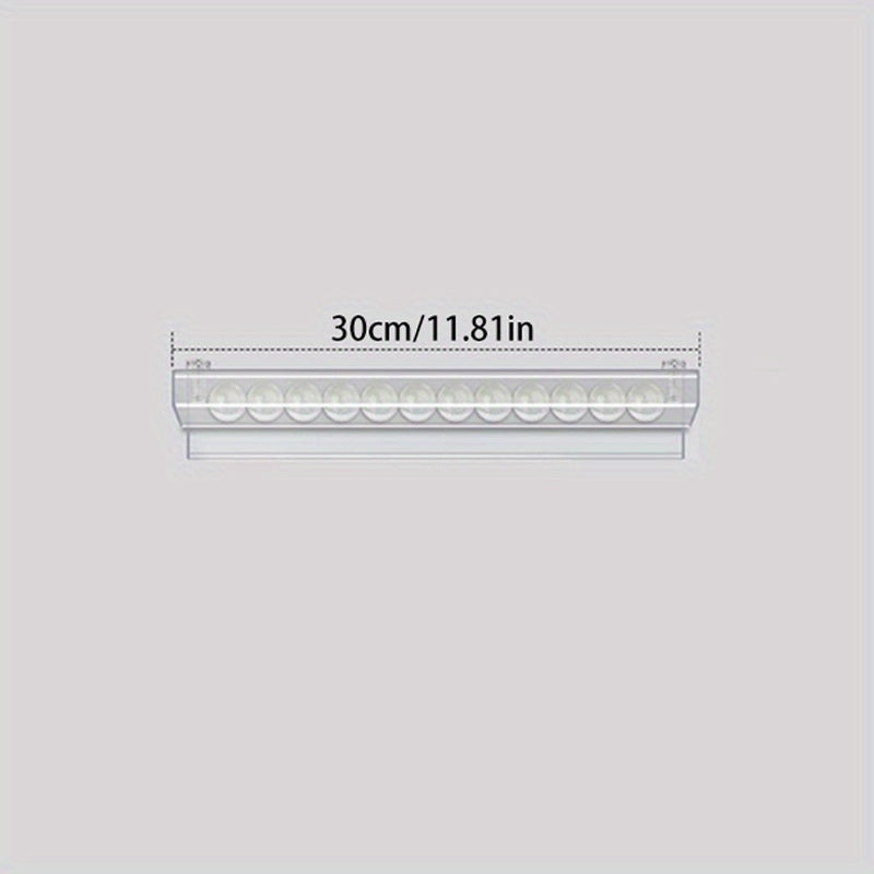 Plastic Receipt Holder Adjustable Length 30-150cm for Restaurant Cafe Kitchen